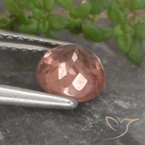 Grenat Malaya Rose framboise naturelle Tour, 1.02 ct, VS