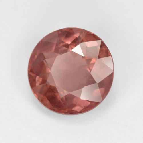 Grenat malaya rose naturelle coupe roude, 2,27 ct, VS