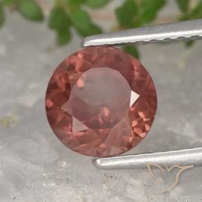 Grenat Malaya Brique rouge naturelle Tour, 1.64 ct, VS