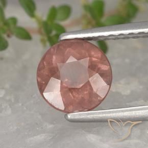 Grenat Malaya Rose moyen naturelle Tour, 1.34 ct, VS
