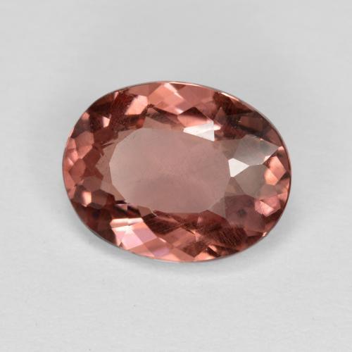 Grenat Malaya Rouge indien naturelle Coupe ovale, 2.14 ct, VS