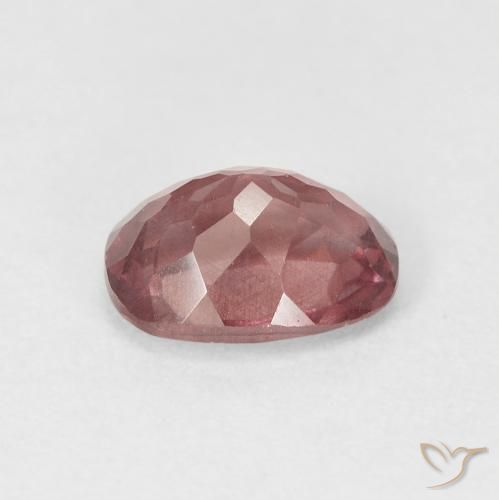 Grenat Malaya Rose foncé naturelle Coupe ovale, 1.71 ct, VS