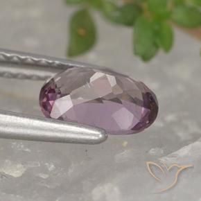 Grenat malaya pourpre naturelle coupe ovale, 1,03 ct, VS