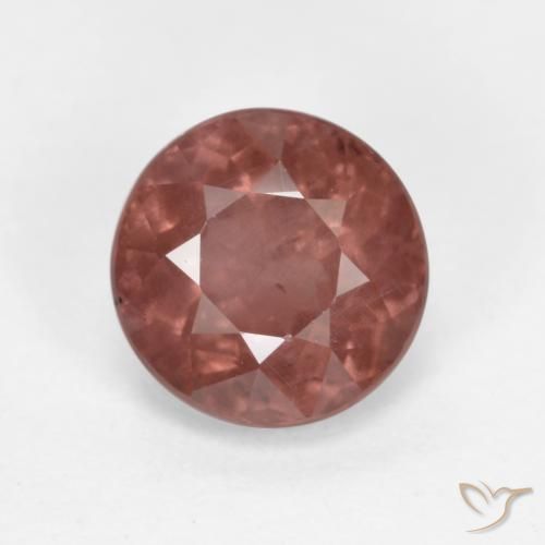 1.19ct Naturel Rose framboise Grenat Malaya, Tour, VS