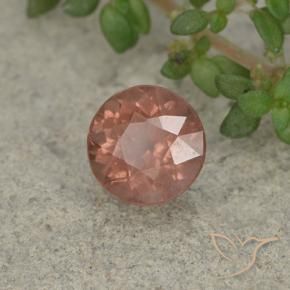 Grenat Malaya Rose orangé naturelle Tour, 1.27 ct, VS