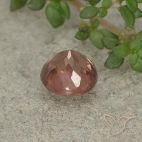 Grenat Malaya Rose orangé naturelle Tour, 1.27 ct, VS