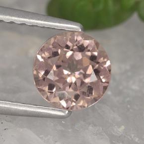 Grenat Malaya Rouge indien naturelle Coupe roude, 1.07 ct, VS