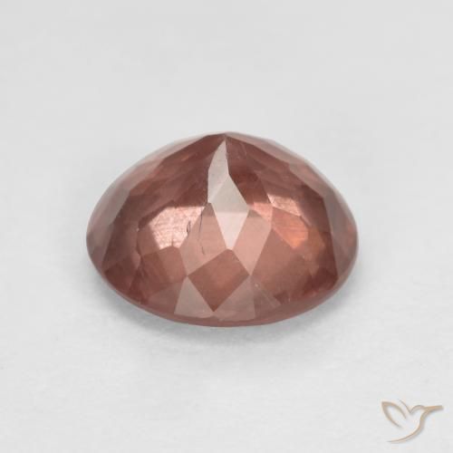 Grenat Malaya Rose moyen naturelle Tour, 0.83 ct, VS