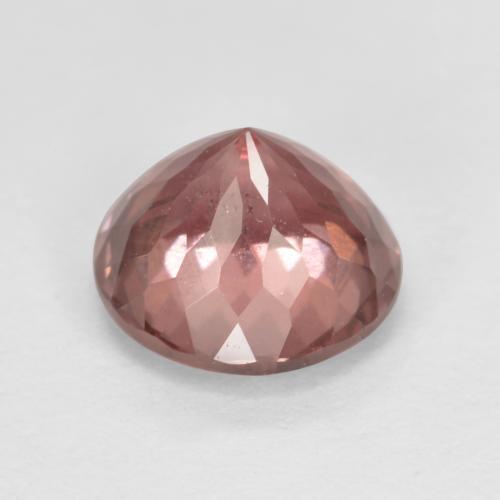 Grenat Malaya Rose naturelle Coupe roude, 1.27 ct, VS