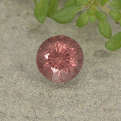 1.07ct Naturel Brique rouge Grenat Malaya, Tour, VS