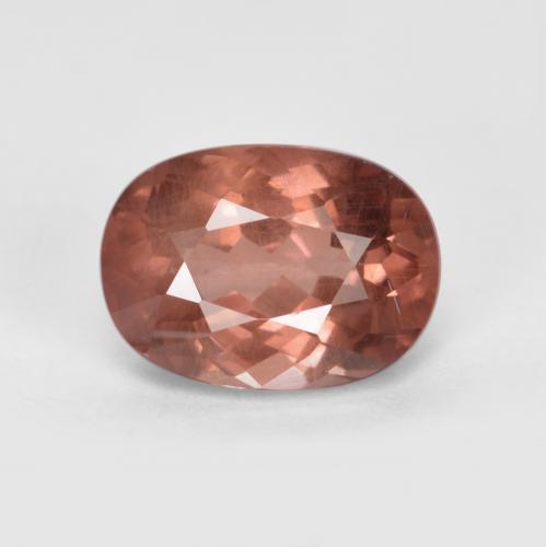 Grenat malaya rose naturelle coupe coussin, 1,21 ct, VS