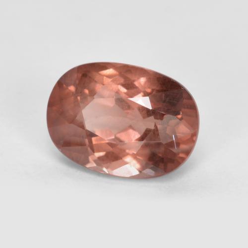 Grenat malaya rose naturelle coupe coussin, 1,21 ct, VS