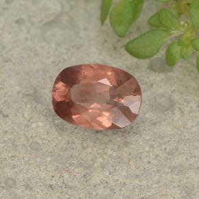 Grenat Malaya Rose moyen naturelle Coupe coussin, 1.00 ct, VS