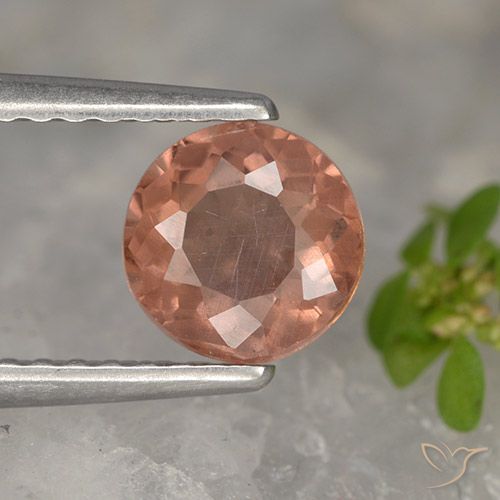 1.10ct Naturel Rose framboise Grenat Malaya, Tour, VS