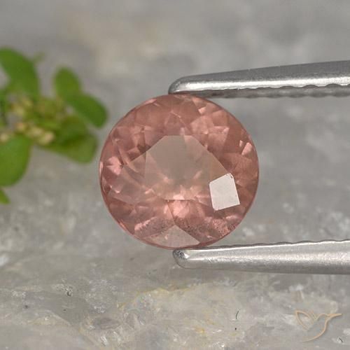 Grenat Malaya Rose orangé naturelle Tour, 1.06 ct, VS
