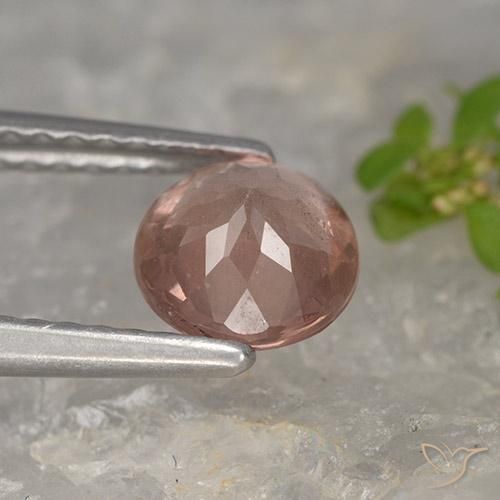 Grenat Malaya Rose orangé naturelle Tour, 1.06 ct, VS