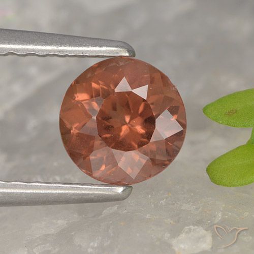 0.83ct Naturel Rose framboise Grenat Malaya, Tour, VS