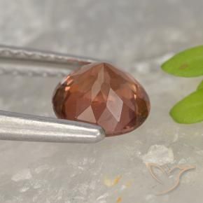 Grenat Malaya Rose framboise naturelle Tour, 0.83 ct, VS