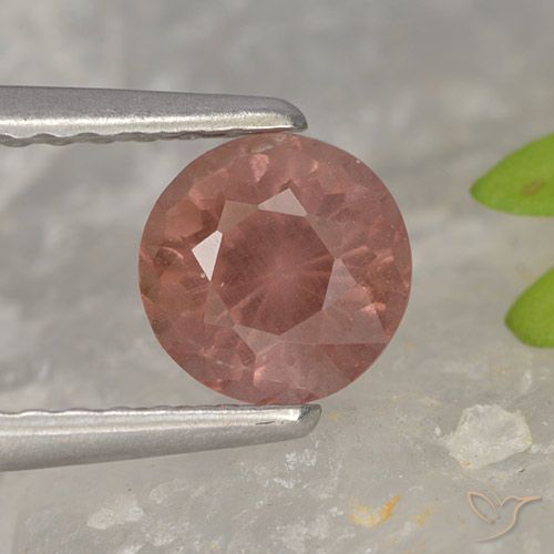 0.82ct Naturel Rose moyen Grenat Malaya, Tour, VS