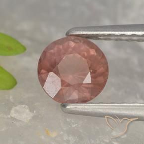 Grenat Malaya Rose moyen naturelle Tour, 0.82 ct, VS