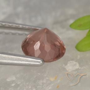 Grenat Malaya Rose moyen naturelle Tour, 0.82 ct, VS