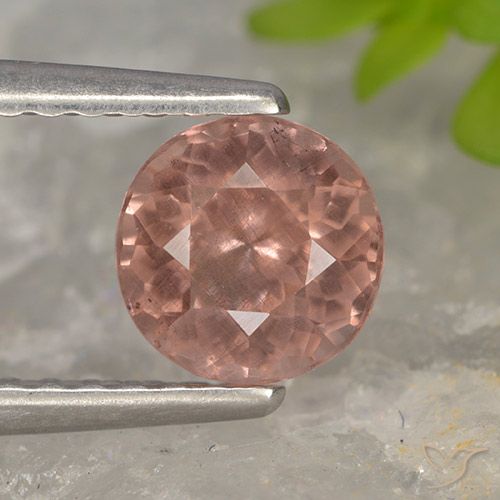 0.84ct Naturel Rose moyen Grenat Malaya, Tour, VS