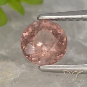 Grenat Malaya Rose moyen naturelle Tour, 0.84 ct, VS