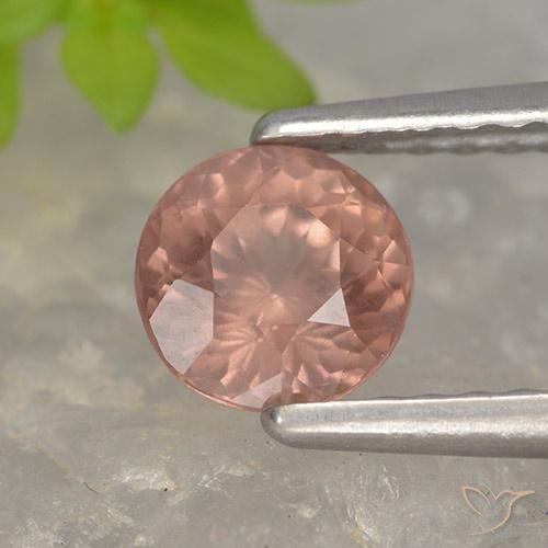 Grenat Malaya Rose moyen naturelle Tour, 0.78 ct, VS