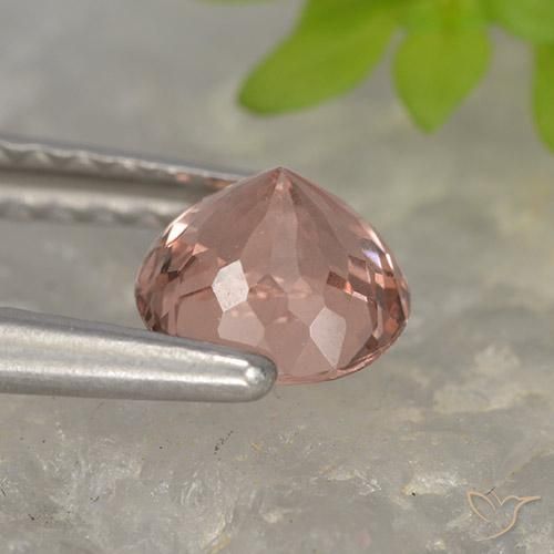 Grenat Malaya Rose moyen naturelle Tour, 0.78 ct, VS