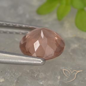 Grenat Malaya Rose moyen naturelle Tour, 0.98 ct, VS