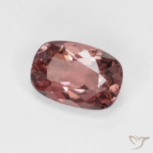 Grenat Malaya Rouge indien naturelle Coussin, 0.74 ct, VVS-VS