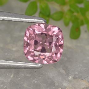 Grenat malaya rose naturelle coupe coussin, 0,76 ct, VVS-VS
