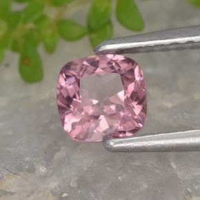 Grenat malaya rose naturelle coupe coussin, 0,76 ct, VVS-VS