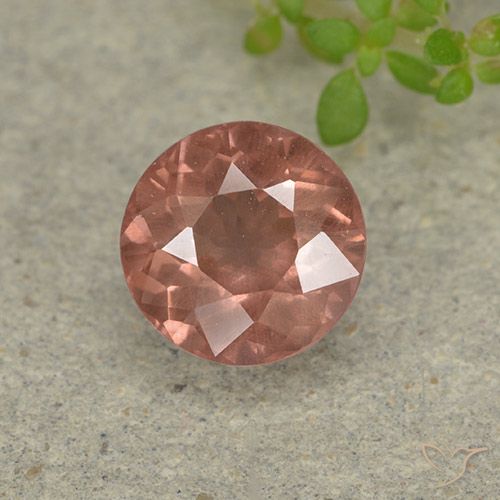 1.54ct Naturel Rose framboise Grenat Malaya, Tour, VS