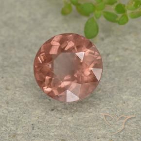 Grenat Malaya Rose framboise naturelle Tour, 1.54 ct, VS