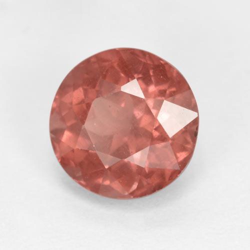 Grenat malaya rose naturelle coupe roude, 1,70 ct, VS