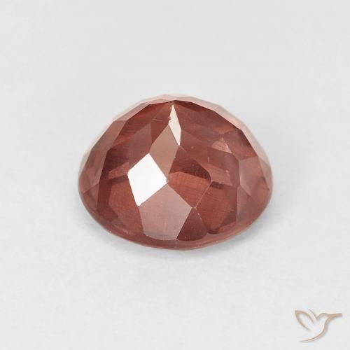 Grenat Malaya Rose rougeâtre naturelle Tour, 1.86 ct, VS