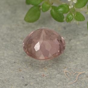 Grenat Malaya Rose moyen naturelle Tour, 0.68 ct, VS