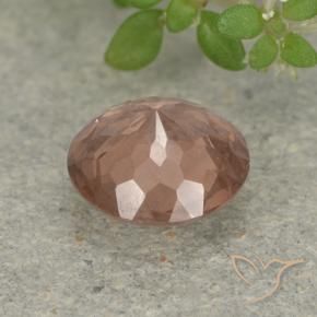 Grenat Malaya Rose pamplemousse naturelle Tour, 0.93 ct, VS