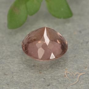 Grenat Malaya Rose moyen naturelle Tour, 0.81 ct, VS