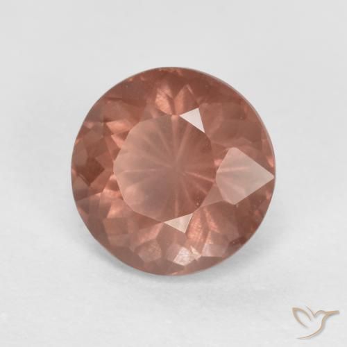 Grenat Malaya Rose orangé naturelle Tour, 0.68 ct, VS