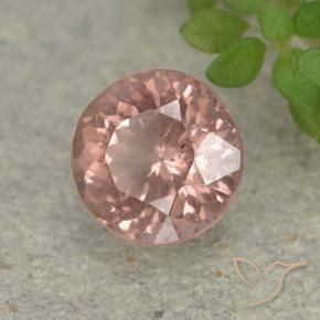 Grenat Malaya Rose moyen naturelle Tour, 0.93 ct, VS