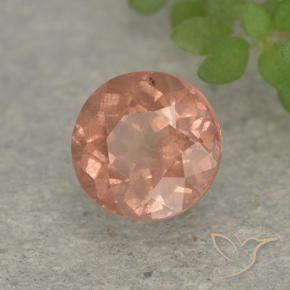 Grenat Malaya Rose pamplemousse naturelle Tour, 0.86 ct, VS