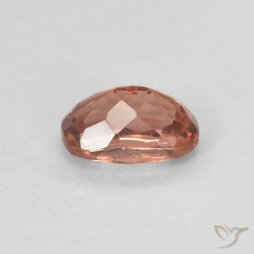 Grenat Malaya Rose foncé naturelle Coussin, 0.72 ct, VS