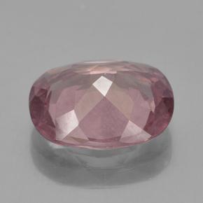 Grenat malaya rose naturelle coupe coussin, 3,84 ct, VS