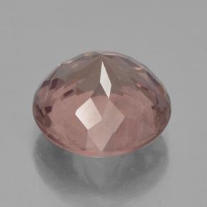 Grenat malaya rose naturelle coupe roude, 5,52 ct, VS