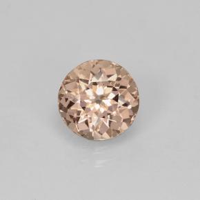Grenat Malaya Champagne naturelle Coupe roude, 1.44 ct, VS