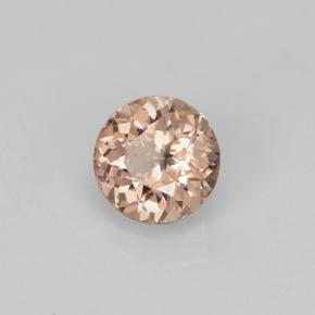 Grenat Malaya Champagne naturelle Coupe roude, 1.44 ct, VS