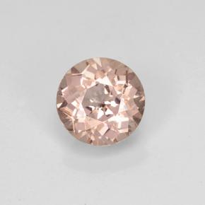 Grenat malaya jaune naturelle coupe roude, 1,68 ct, VS