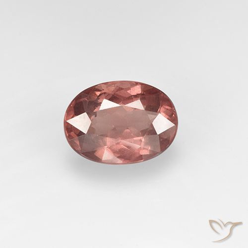 1.65ct Naturel Rouge brique léger Grenat Malaya, ovale, VS